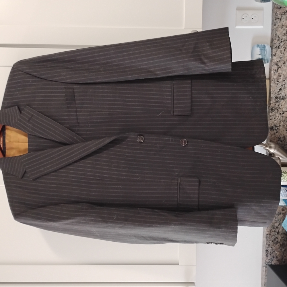 Michael Kors 2 PcsGrey Suit with Pinstripes